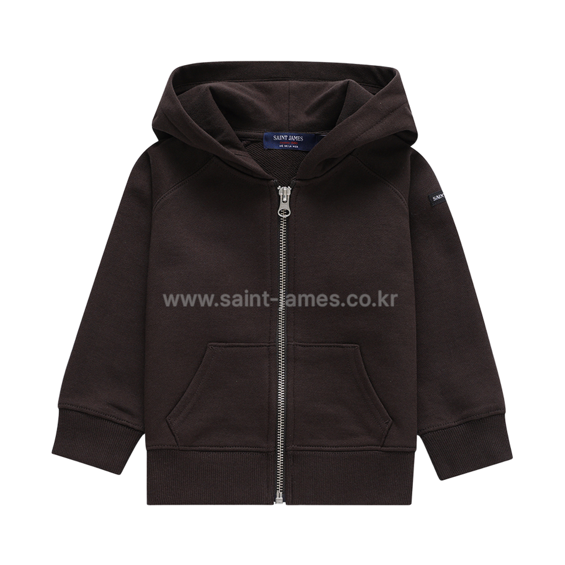 ASJT2G3KR94-BRW Saint James 4-6 KID BONBON HOODIE