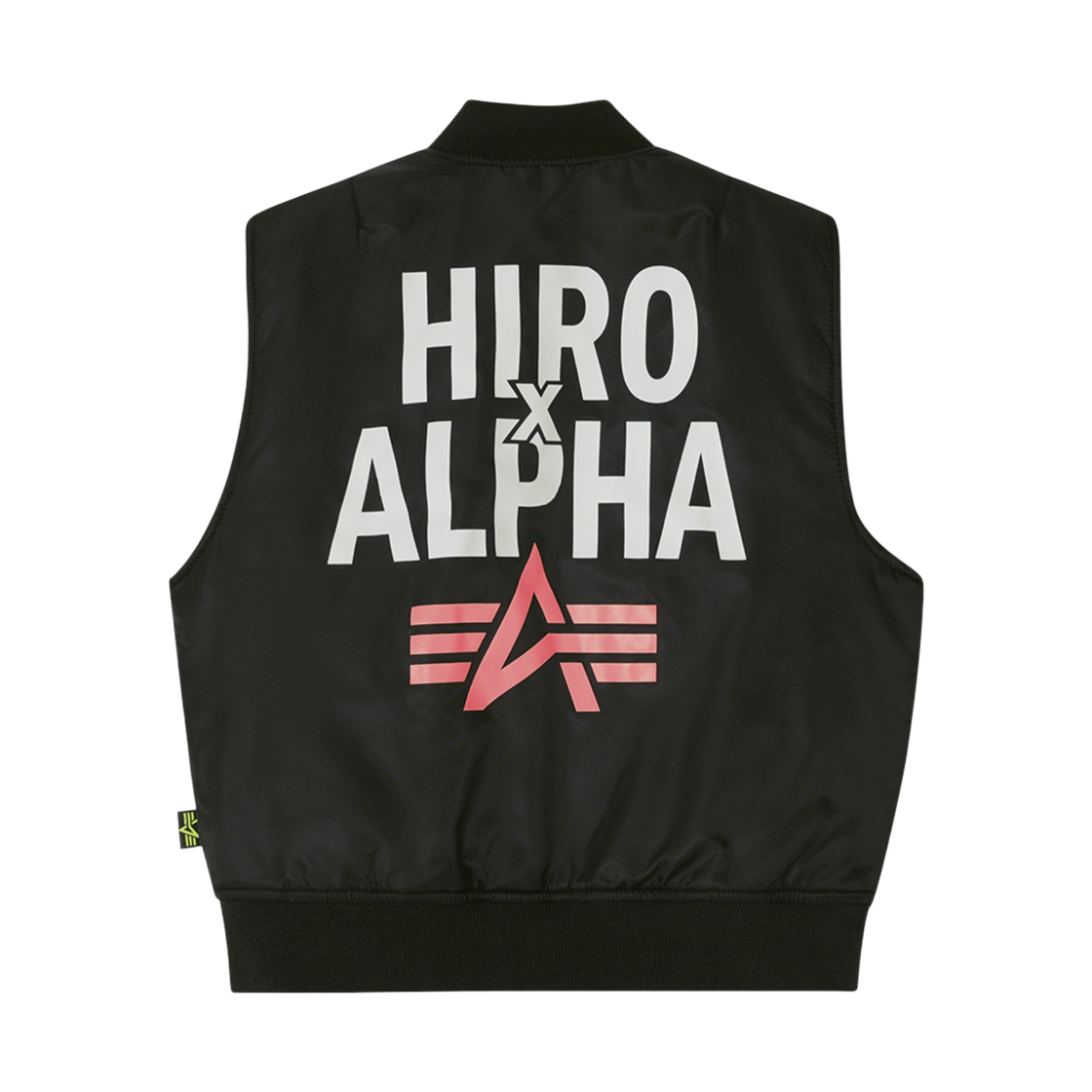 (키즈) 히로 x 알파 인더스트리즈 유스 리버서블 베스트 블랙((Kids) Hiro x Alpha Industries Youth Reversible Vest Black) - 2