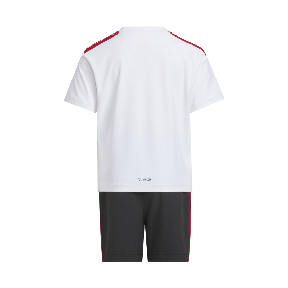 (키즈) 아디다스 스포츠웨어 숏슬리브 티셔츠 우븐 쇼츠 세트 화이트 - KR 사이즈((Kids) Adidas Sportswear Short Sleeve T-Shirt Woven Shorts Set White - KR Sizing) - 2