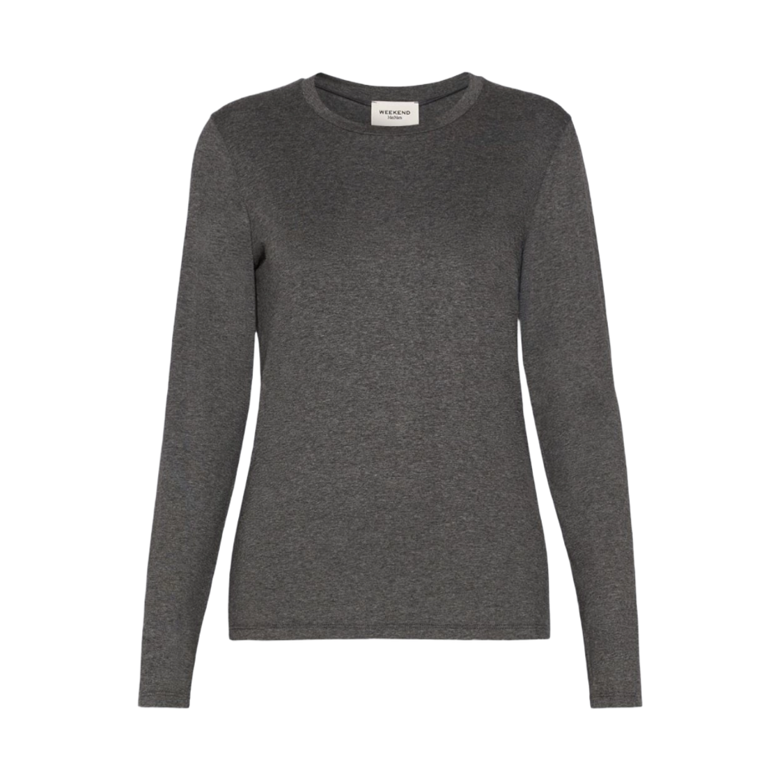 MULTIE-006 (W) Weekend Max Mara Multie Stretch Viscose Jersey T-Shirt Dark Grey