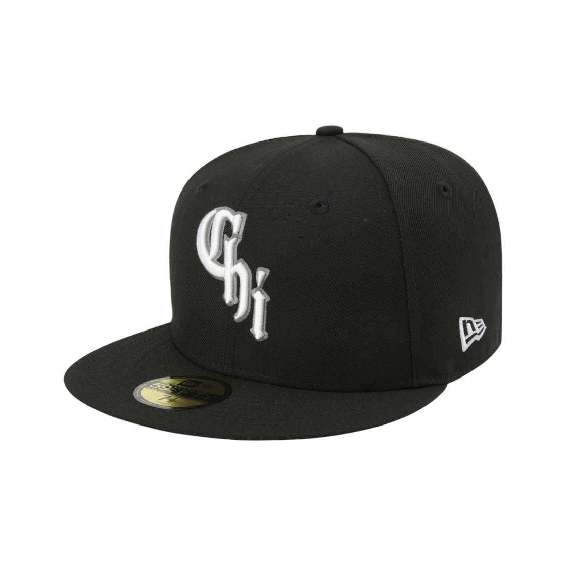 70920834 New Era MLB Authentic Chicago White Sox Fitted Cap Alt Black