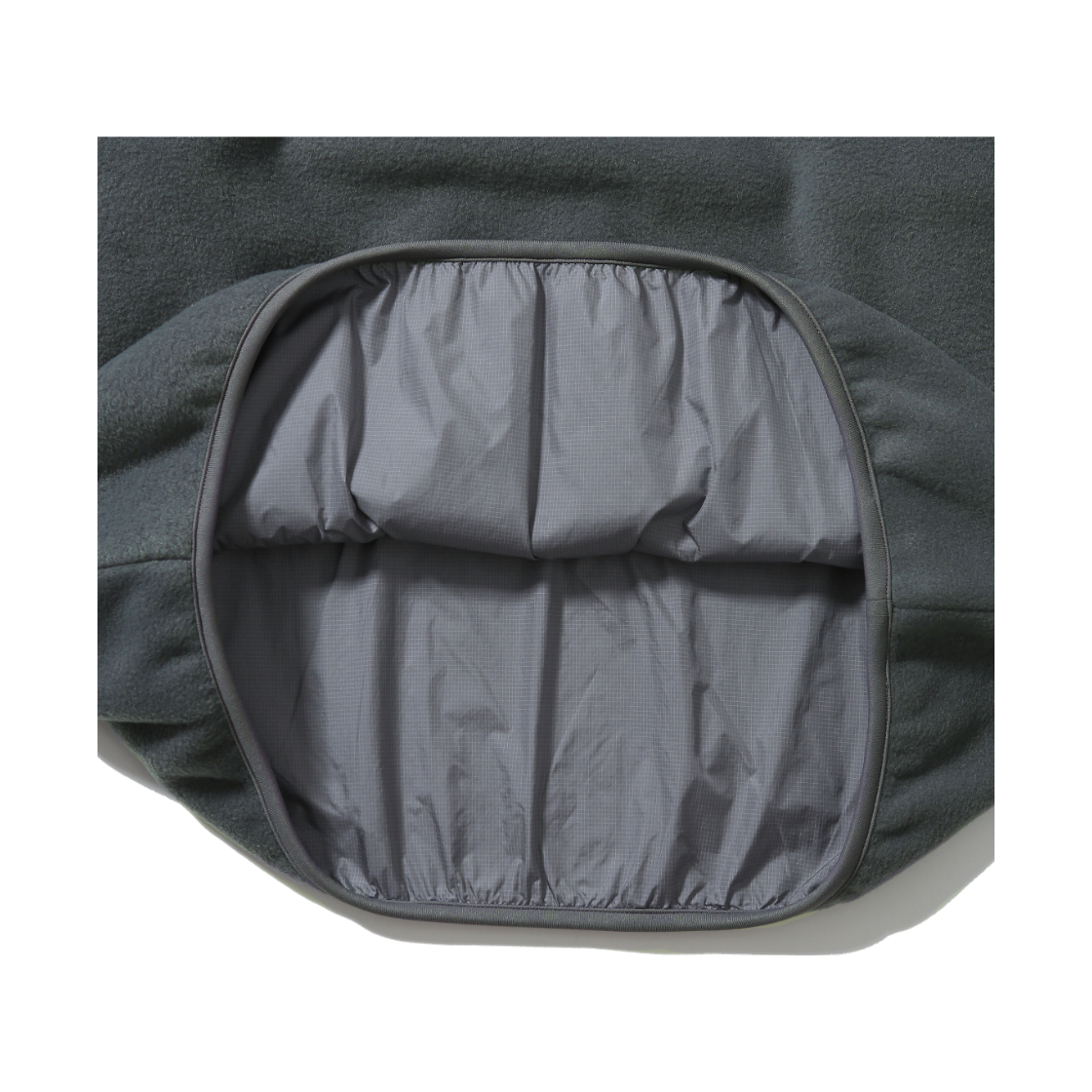 휴머러스 어카운트 맨메이드 플리스 스냅 티 포리지 그린(humorous account Manmade Fleece Snap Tee Foliage Green) - 5