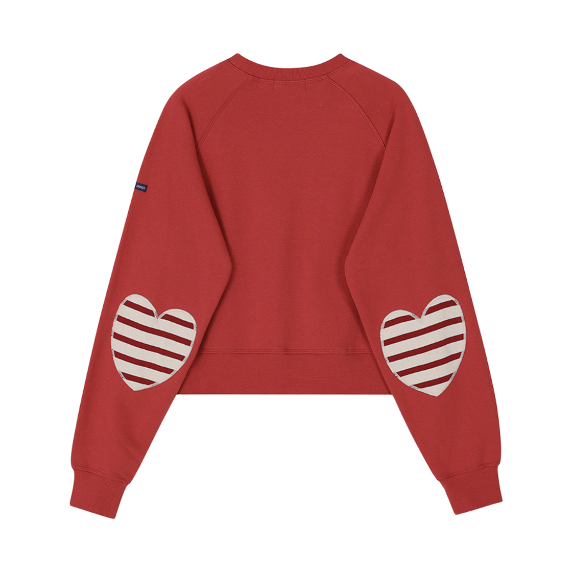 ASJF2G3KR20-RED Saint James Bon Bon Elbow Patch RED