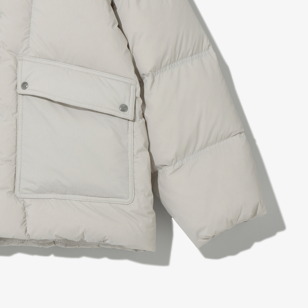 [5% 적립] 휠라 세미오버핏 다운 샌드화이트([5% 적립] FILA Semi-Overfit Down Sand White) - 5
