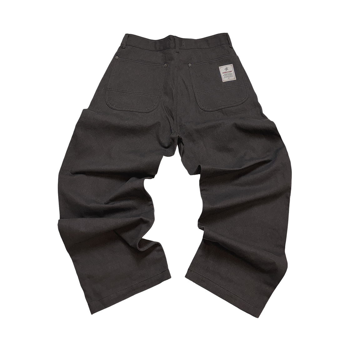 아오이로 베이스 워크 팬츠 - 페이디드 블랙(Aoiro Base Work Pants - Faded Black)
