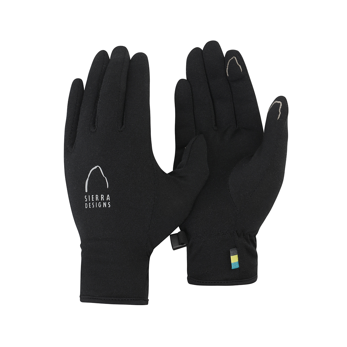 시에라디자인 시에라 울 글러브 블랙(SIERRA DESIGNS SIERRA Wool Gloves Black) - 2
