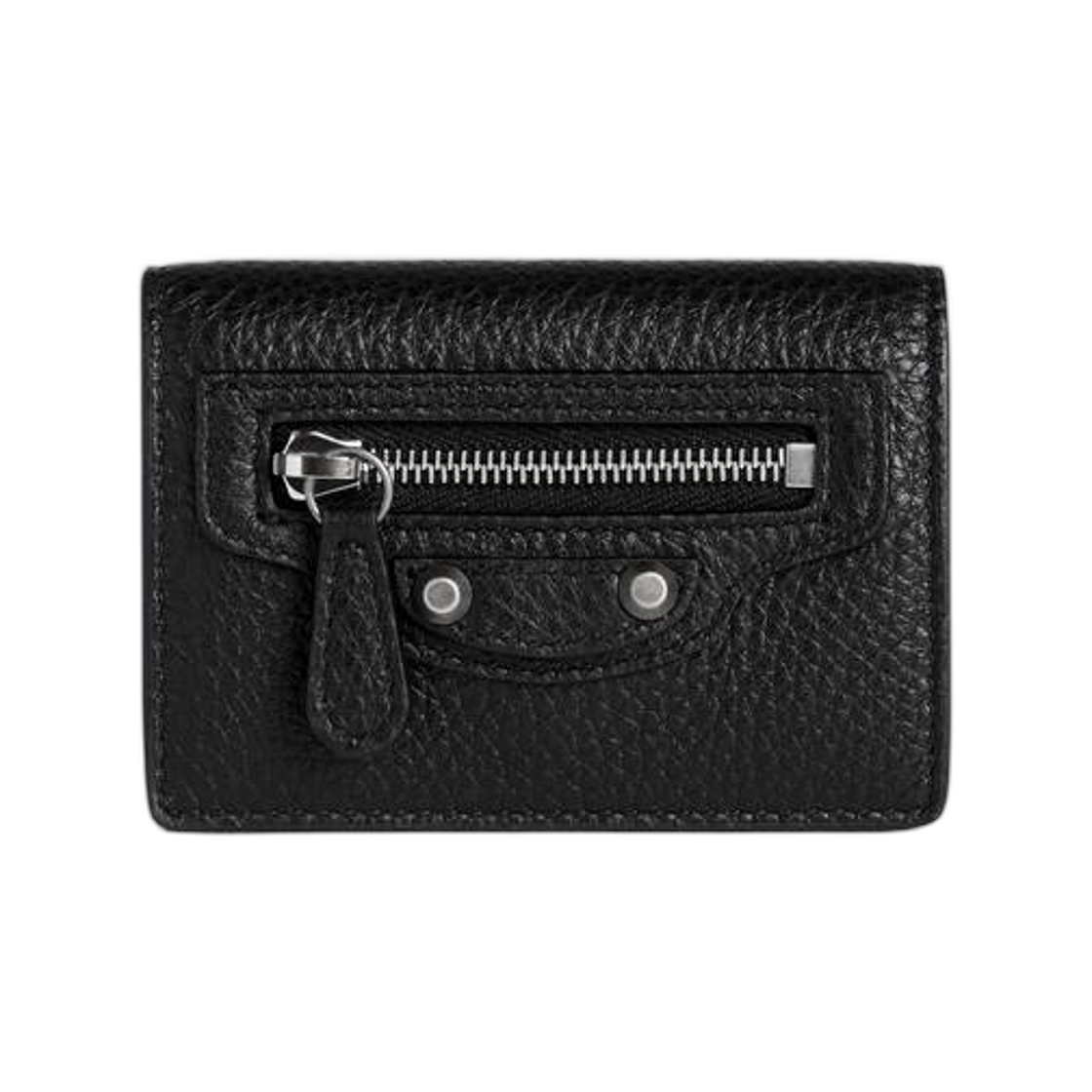 A0073G2ACOY1000 Balenciaga Le City Business Mini Wallet Black