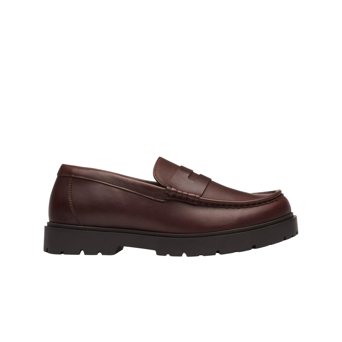 1032660 Birkenstock Highwood Natural Leather Loafers Carafe - Narrow