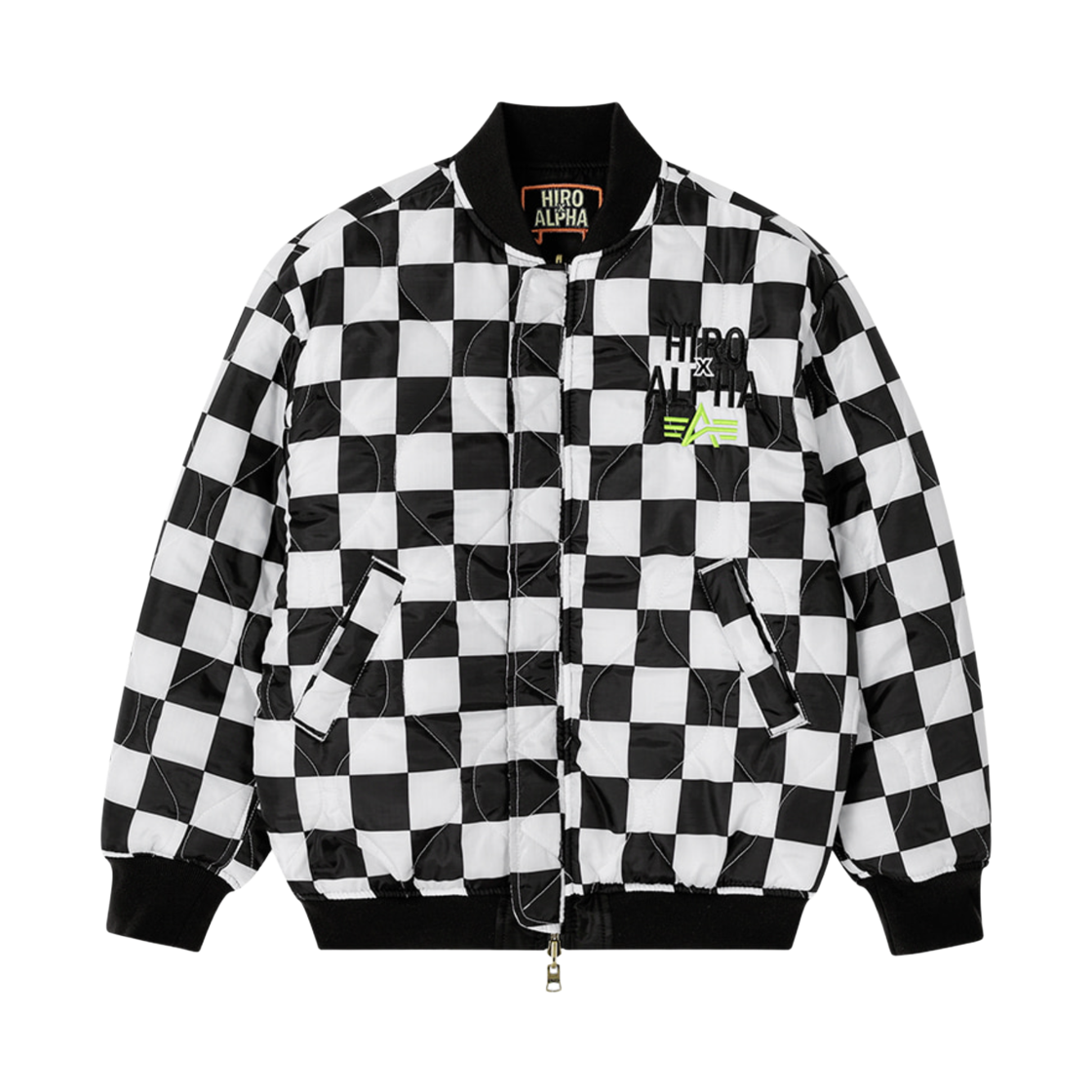 (키즈) 히로 x 알파 인더스트리즈 유스 리버서블 MA-1 블랙((Kids) Hiro x Alpha Industries Youth Reversible MA-1 Black) - 3