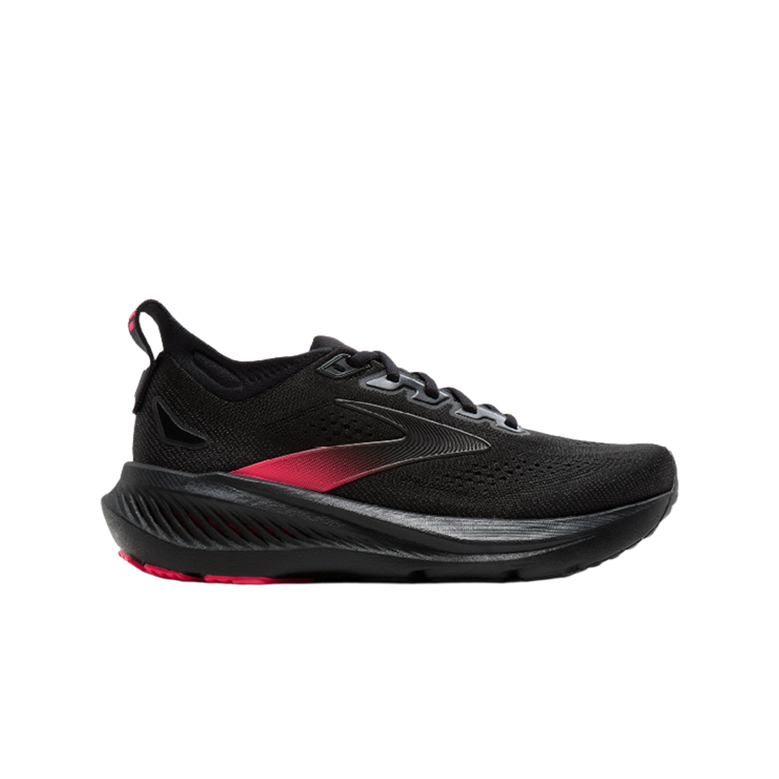 1204921D088 (W) Brooks Running Glycerin GTS 23 Pink Engine Black - D Wide