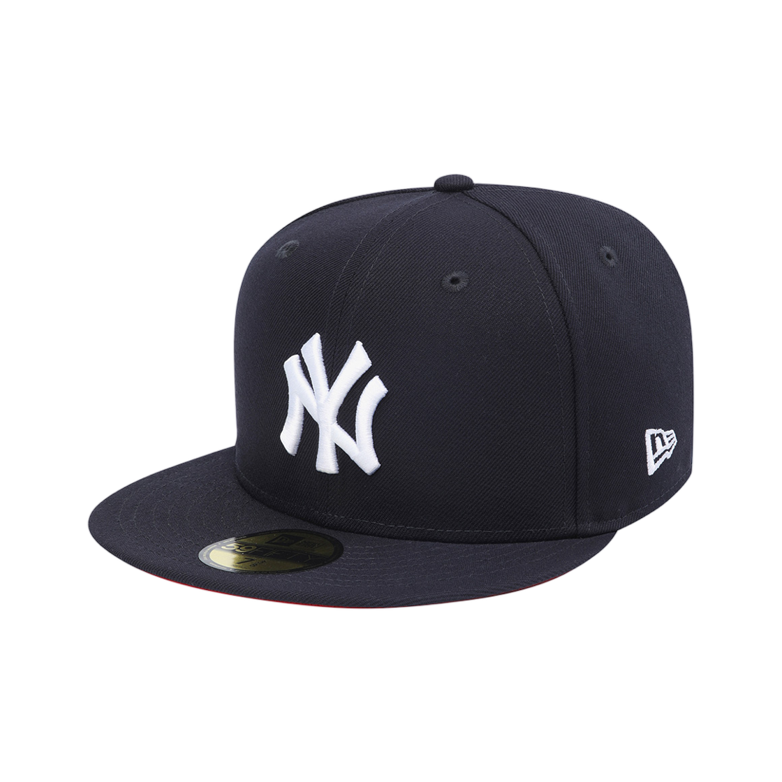 15411772 New Era MLB New York Yankees World Series Patch Fitted Cap Navy Scarlet