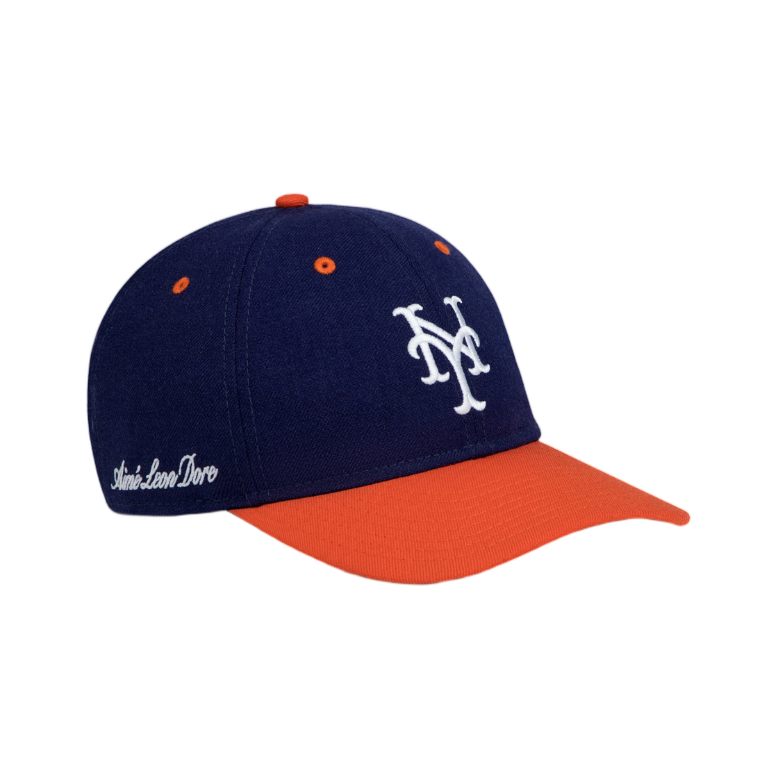 에메 레온 도르 x 뉴에라 메츠 레트로 핏 햇 오렌지(Aime Leon Dore x New Era Mets Retro Fit Hat Orange) - 2