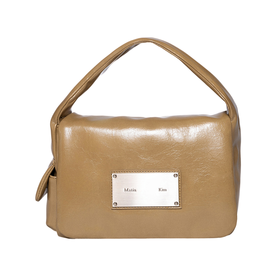 MK269OBG082MKH Matin Kim Padded Flap Mini Bag In Khaki
