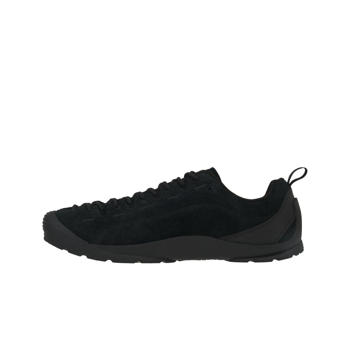 (W) 킨 재스퍼 스웨이드 스니커즈 블랙((W) Keen Jasper Suede Sneakers Black) - 3