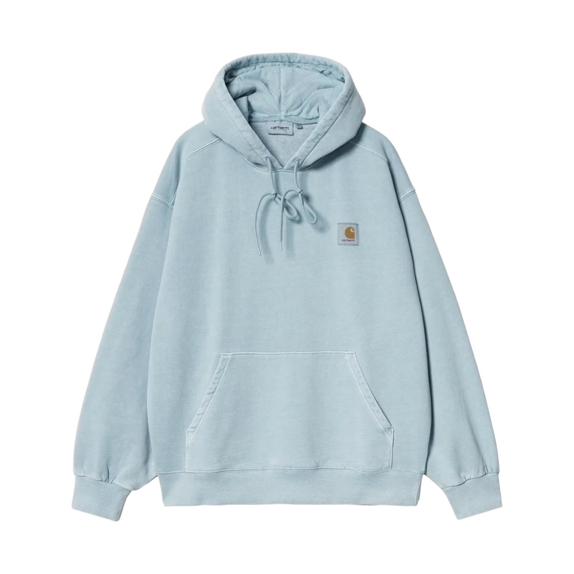 CA24FWSWHO14108001 Carhartt WIP Hooded Vista Sweatshirt Dusty Ice Garment Dyed
