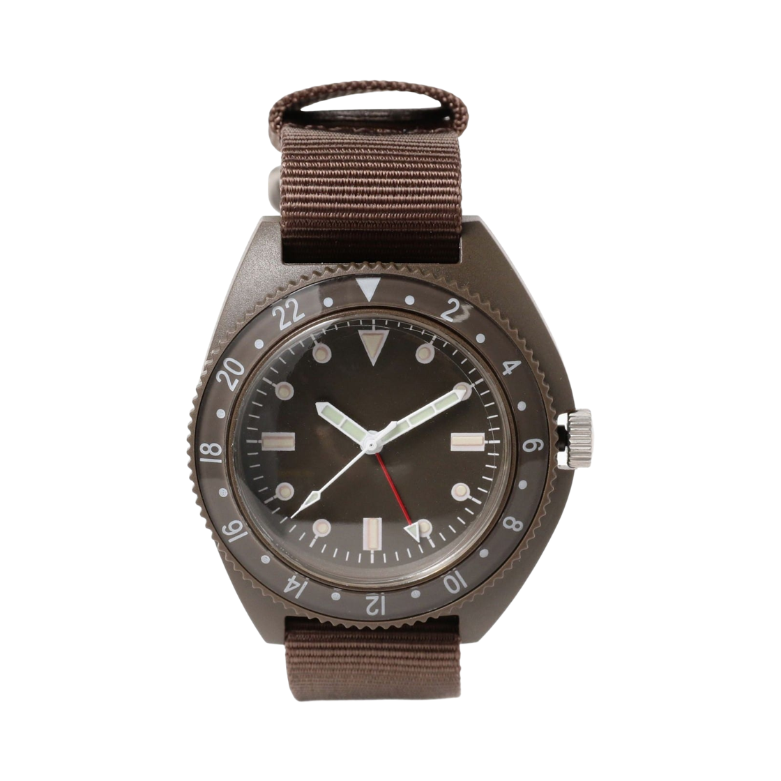 38-48-0025-707 Beams Plus Military Travel Watch Type-P24 Olive
