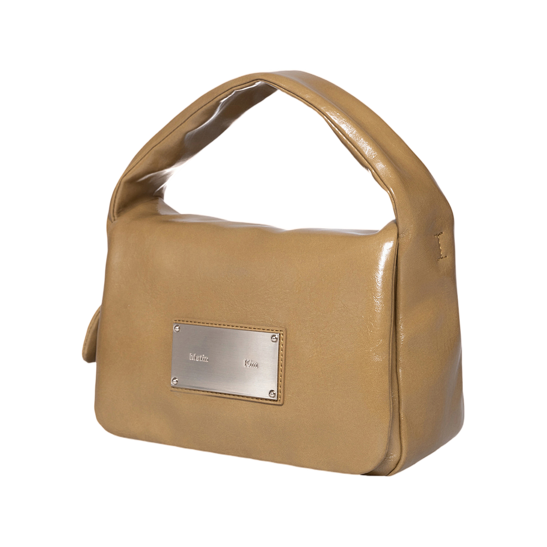 마뗑킴 패딩 플랩 미니 백 카키(Matin Kim Padded Flap Mini Bag In Khaki) - 2