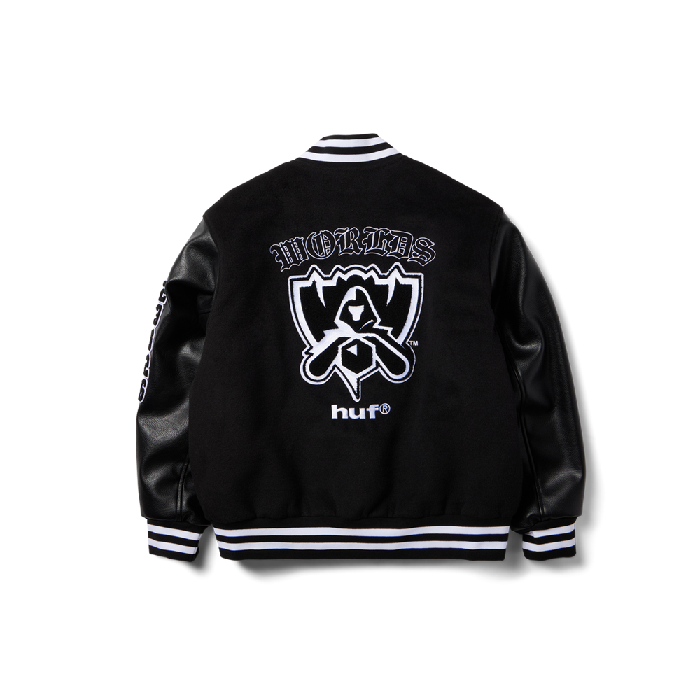 huf x 2026 Worlds 바시티 자켓(huf® x Worlds 2026 Varsity Jacket) - 2