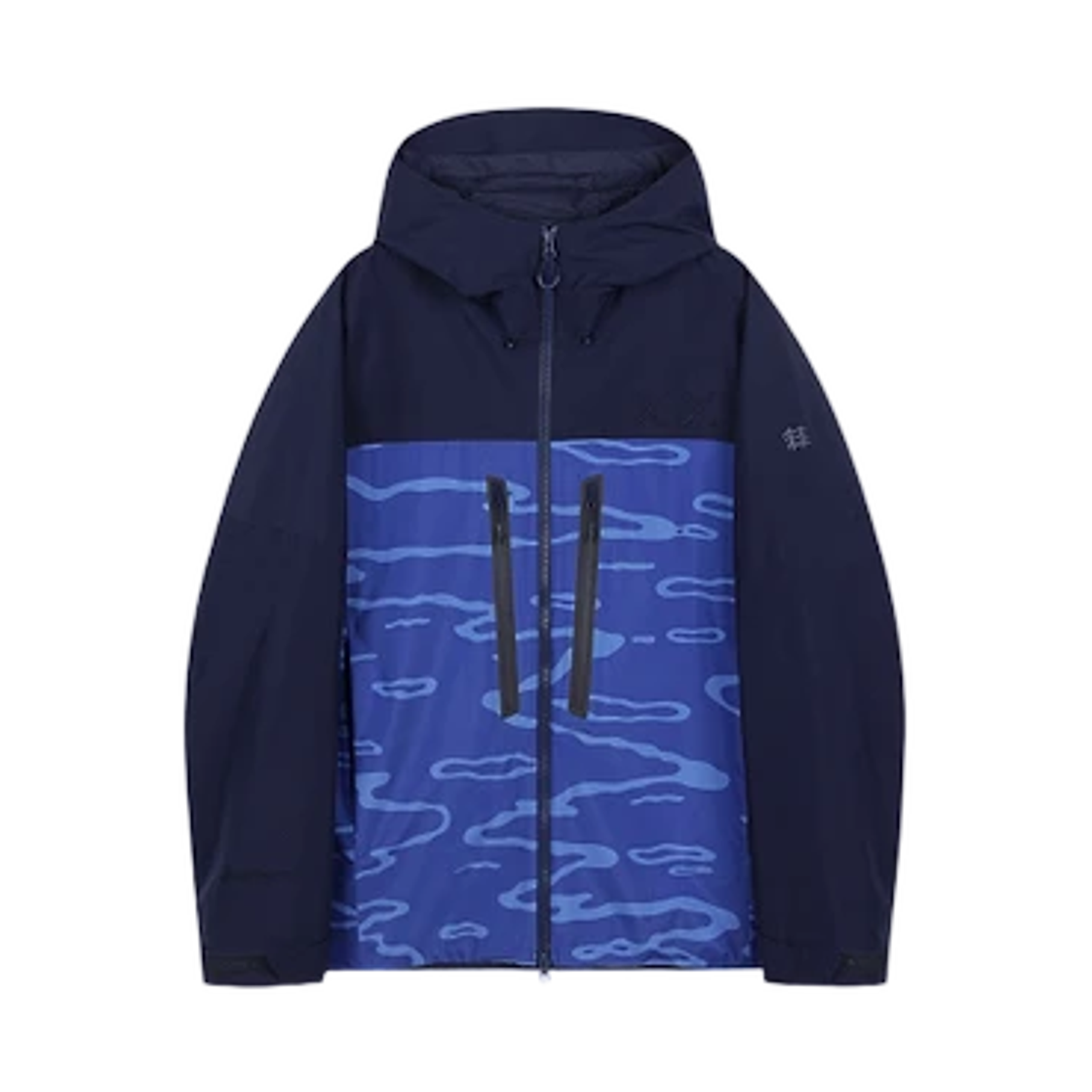 코오롱 스포츠 x 카우스 고어텍스 2L 자켓 로얄 블루(Kolon Sport x Kaws Gore-Tex 2L Jacket Royal Blue)