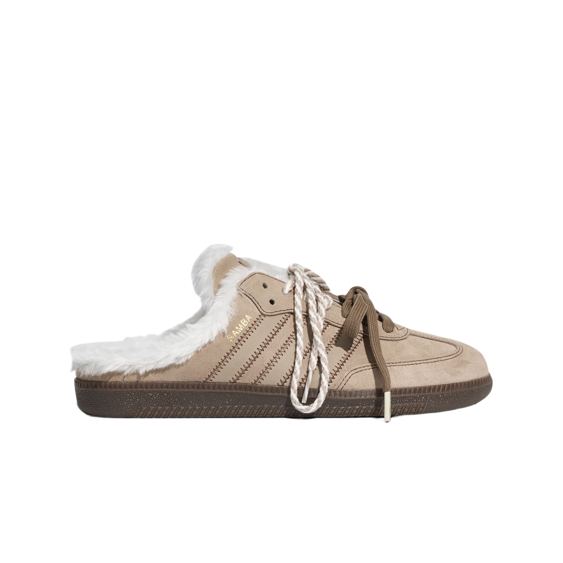 HP5055 (W) Adidas Samba OG Mule Preloved Brown Core White