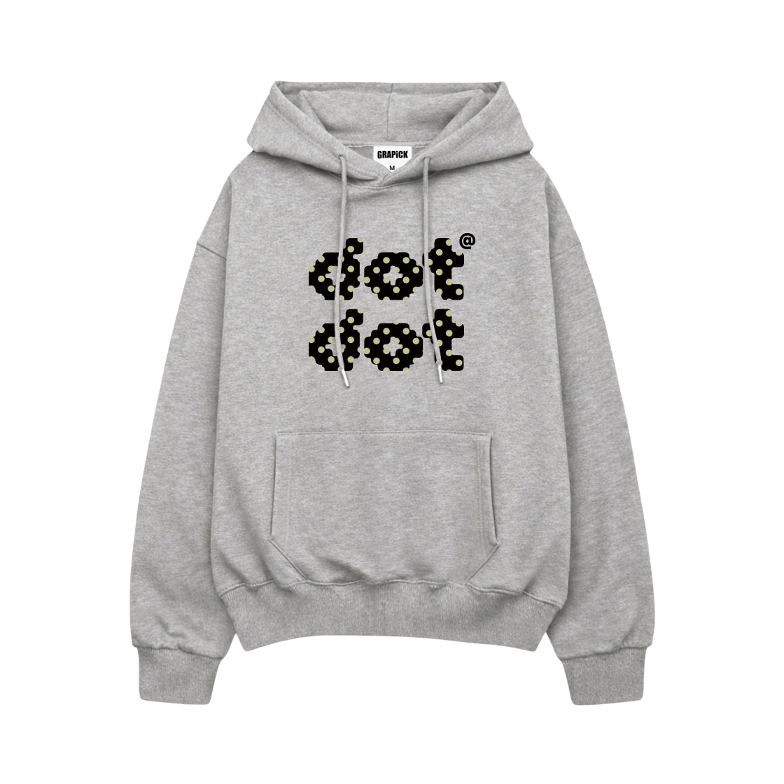 GRPI_6004_Gray GRAPICK Dats Oversized fit hooded t-shirt 5 Color [GRPI_6004]_Gray