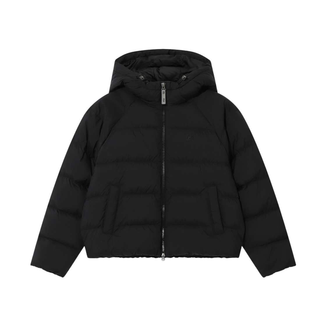1100FS264DJ01F007001 [5% 적립] FILA Essential Hood Down Black