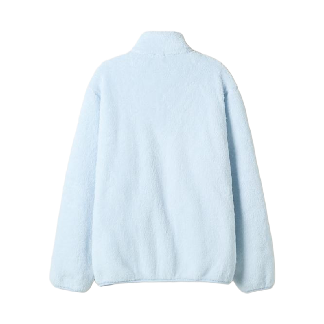 스파오 x 치이카와 베이직 퍼 플리스 집업 블루(Spao x Chiikawa Basic Fur Fleece Zip Up Blue) - 2