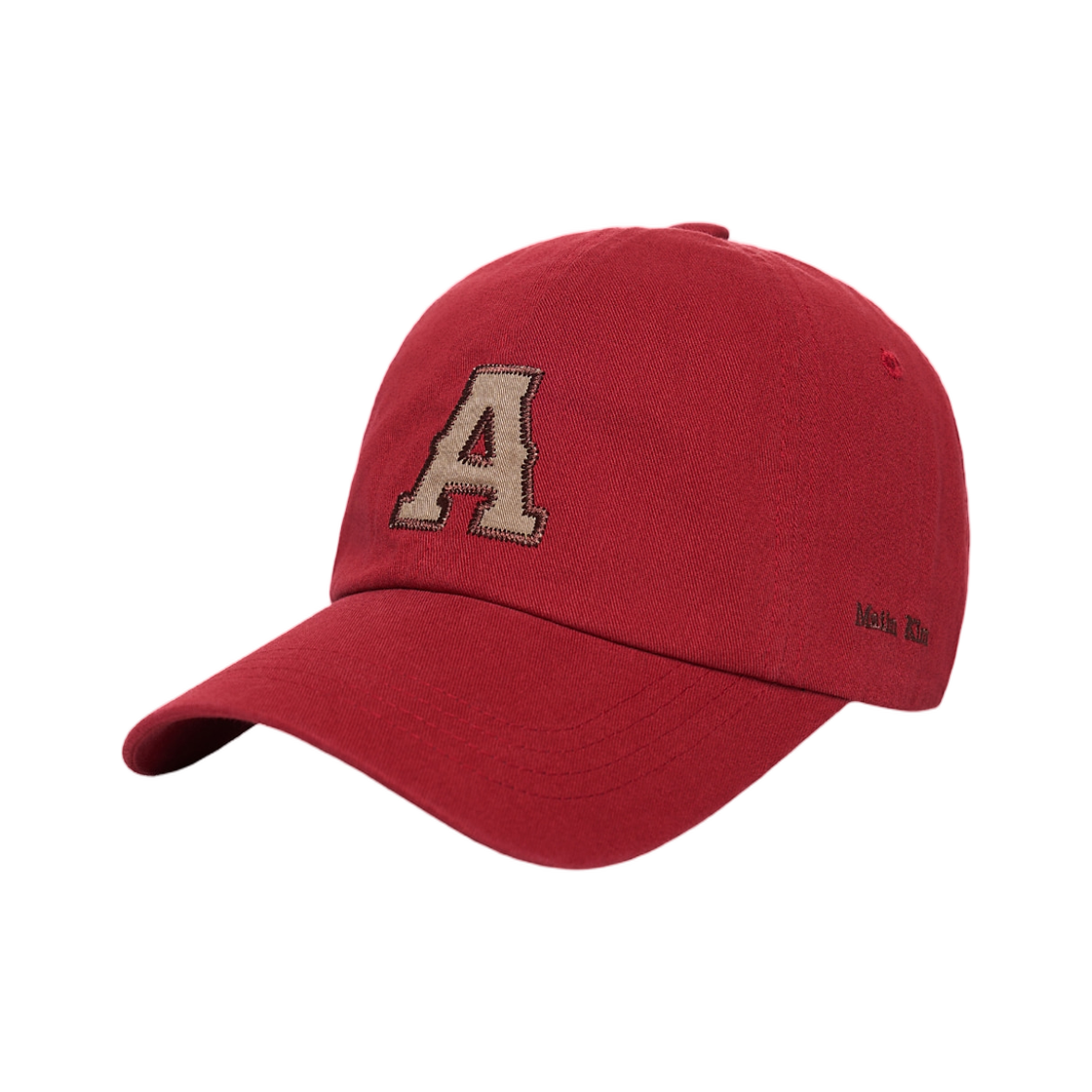 마뗑킴 이니셜 볼캡 레드(Matin Kim Initial Ball Cap In Red) - 2