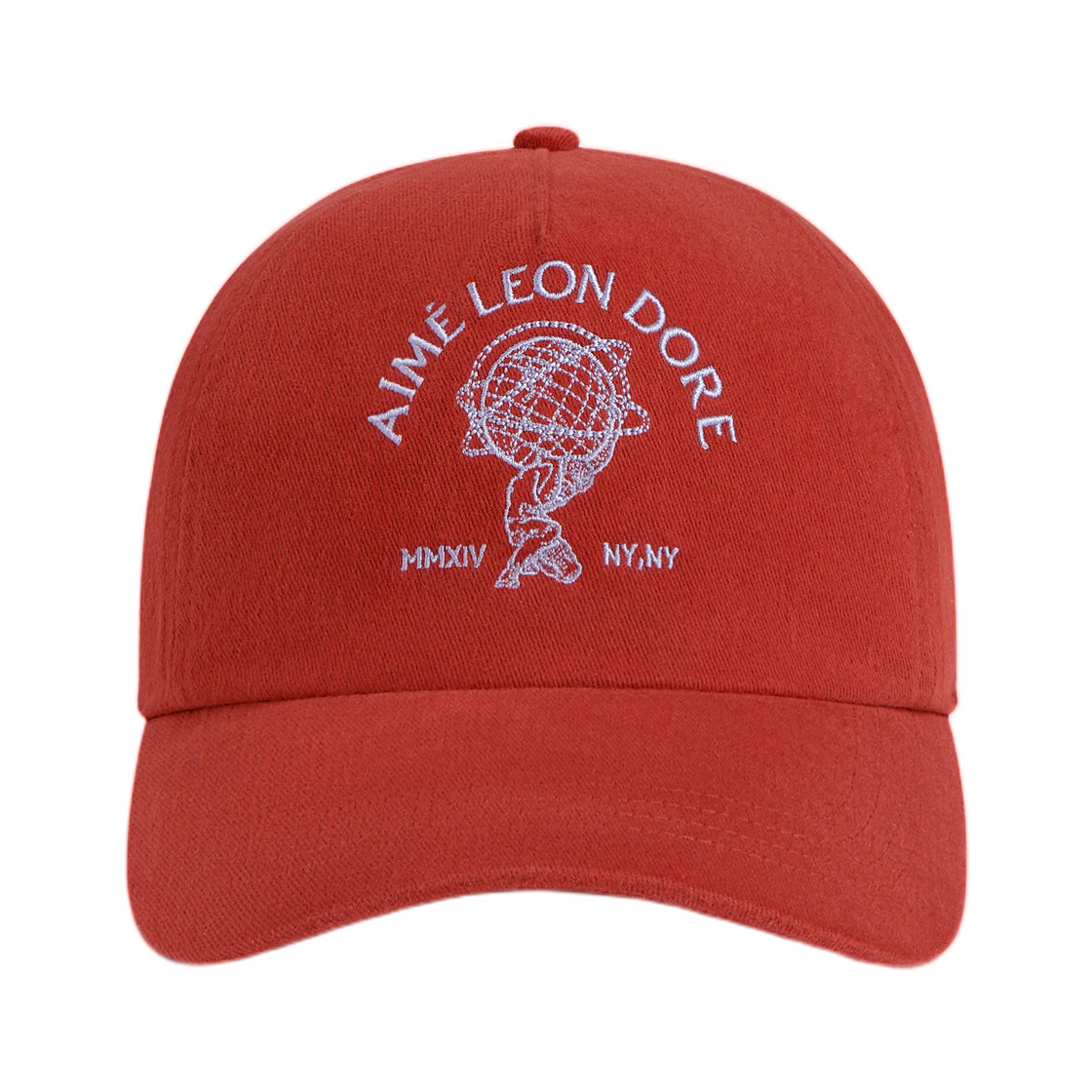 - Aime Leon Dore Atlas Logo Hat Cordovan