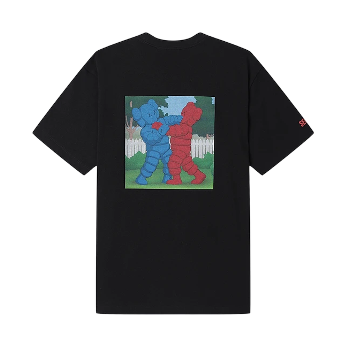 JWTCX26870BLK Kolon Sport x Kaws Graphic T-shirt Black
