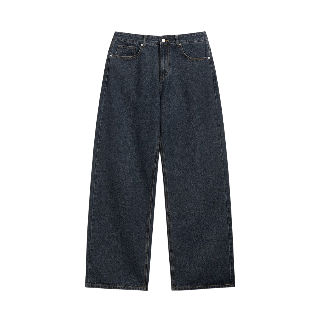 CRDD_5001_Deep Blue CROSSDOT Pose wide-washed denim pants 6 Color [CRDD_5001]_Deep Blue