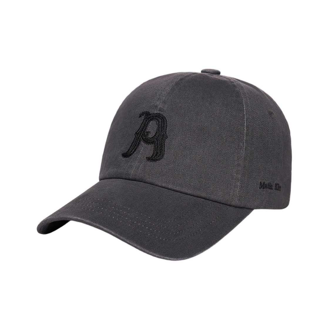 마뗑킴 이니셜 볼캡 차콜(Matin Kim Initial Ball Cap In Charcoal) - 2