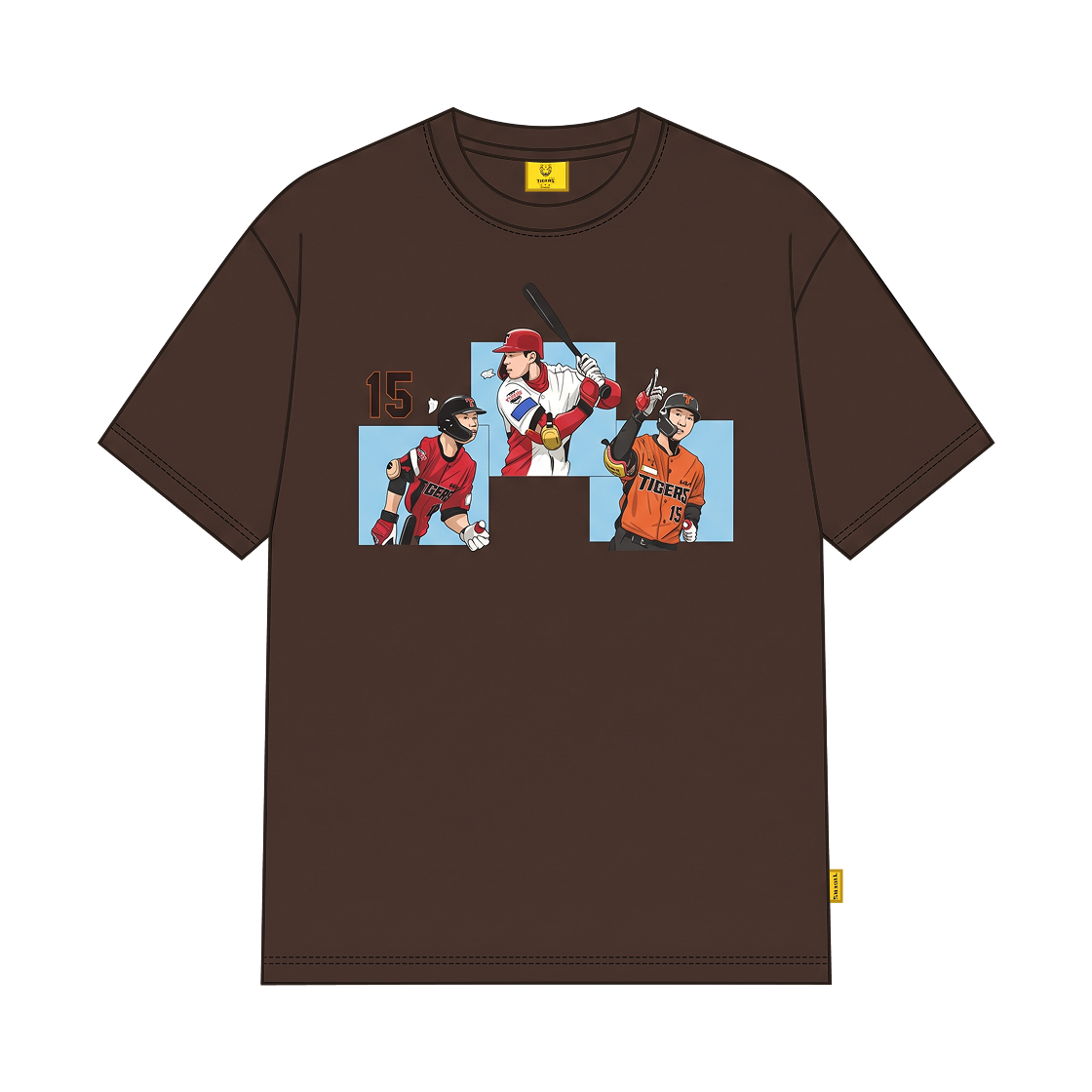 - Kia Tigers x IAB Studio 26 T-Shirt 15 Brown