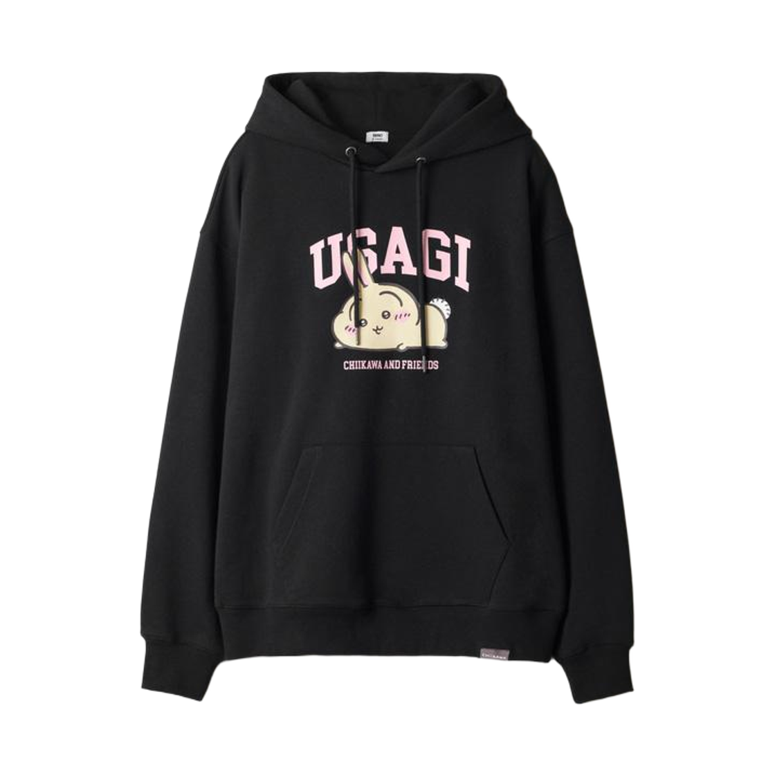 SPMHG49U01 Spao x Chiikawa Hooded Sweatshirt Black