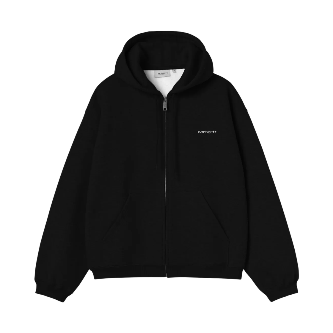 I037114-0D2-XX Carhartt WIP Hooded Ebbert Jacket Black White