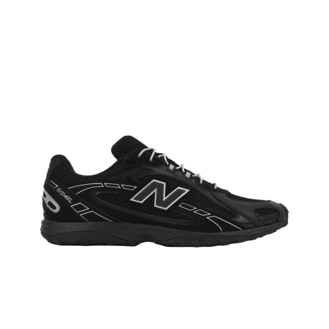 U204L3TH New Balance 204L Black Silver Metallic