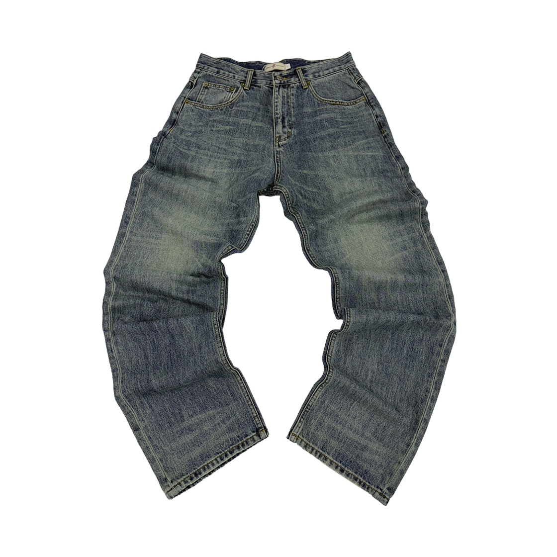 아오이로 데드 시그널 데님 팬츠 - 데님 블루(Aoiro Dead Signal Denim Pants - Denim Blue)