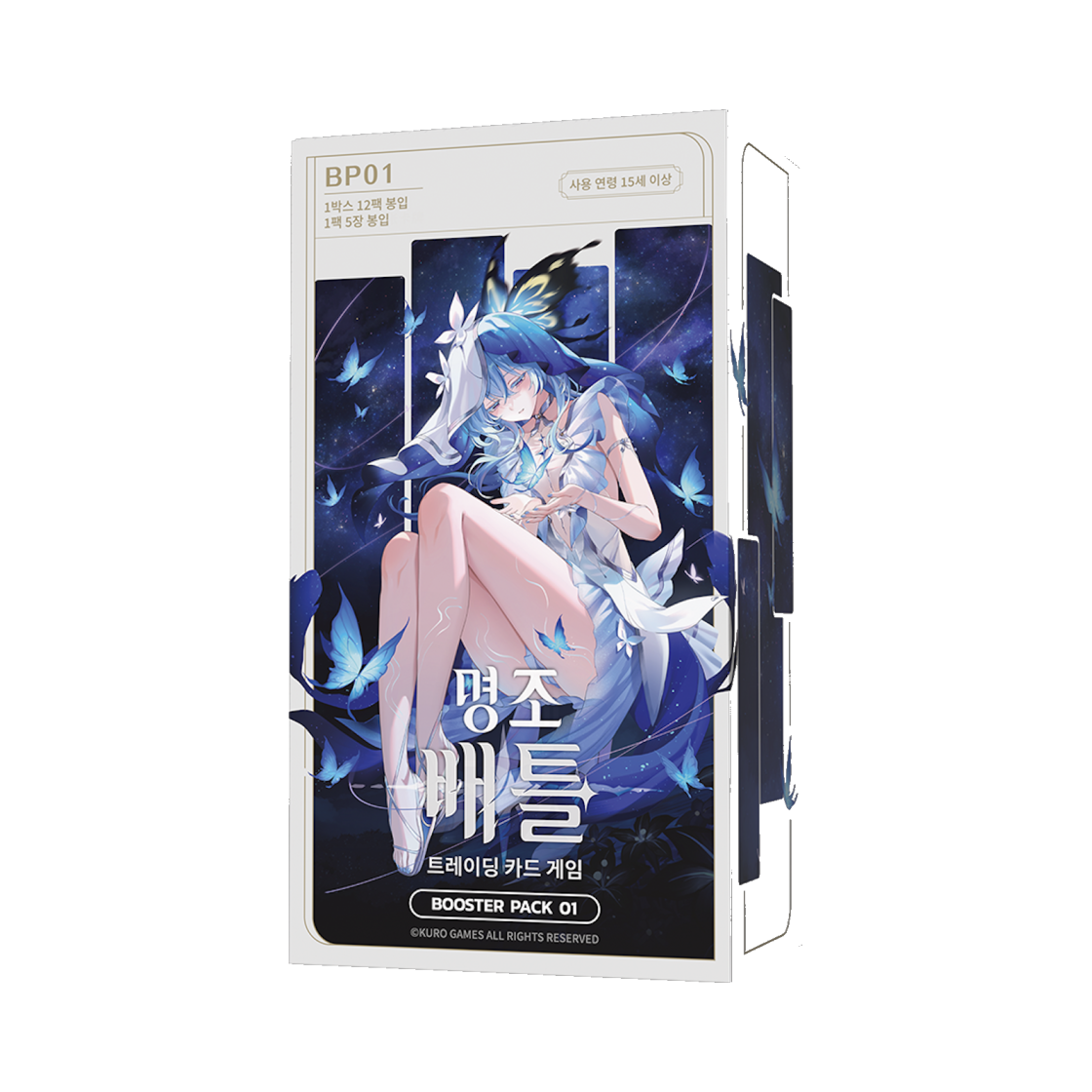 BP01 Wuthering Wave Battle TCG Booster Pack BP01 Box (12 Pack/Korean Ver.)