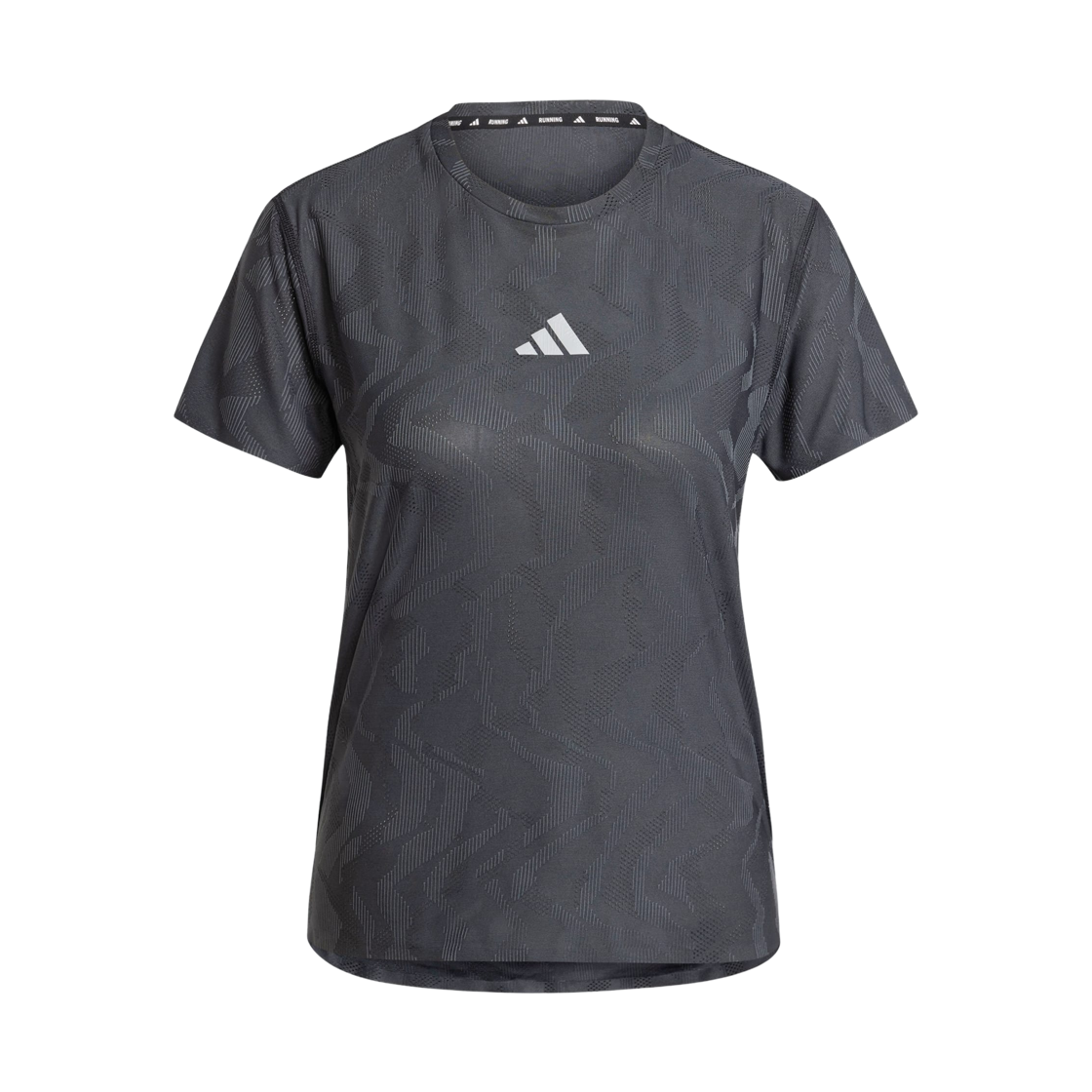 JD6455 (W) Adidas Ultimate Running Engineered Climacool+ T-Shirt Black - KR Sizing