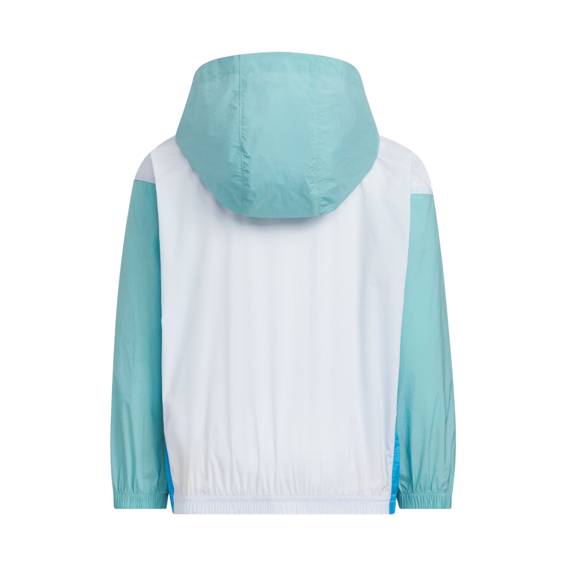(키즈) 아디다스 스포츠웨어 사틴 후드 자켓 민트 톤 크리스탈 스카이 - KR 사이즈((Kids) Adidas Sportswear Satin Hooded Jacket Mint Ton Crystal Sky - KR Sizing) - 2