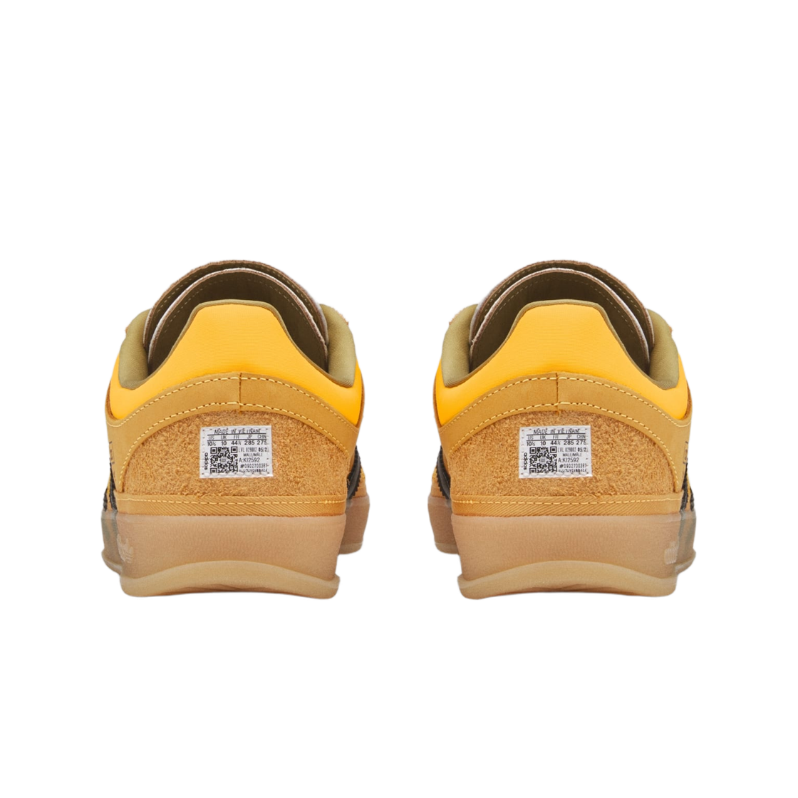 아디다스 x 배드 버니 가젤 인도어 솔라 골드 코어 블랙(Adidas x Bad Bunny Gazelle Indoor Solar Gold Core Black) - 3