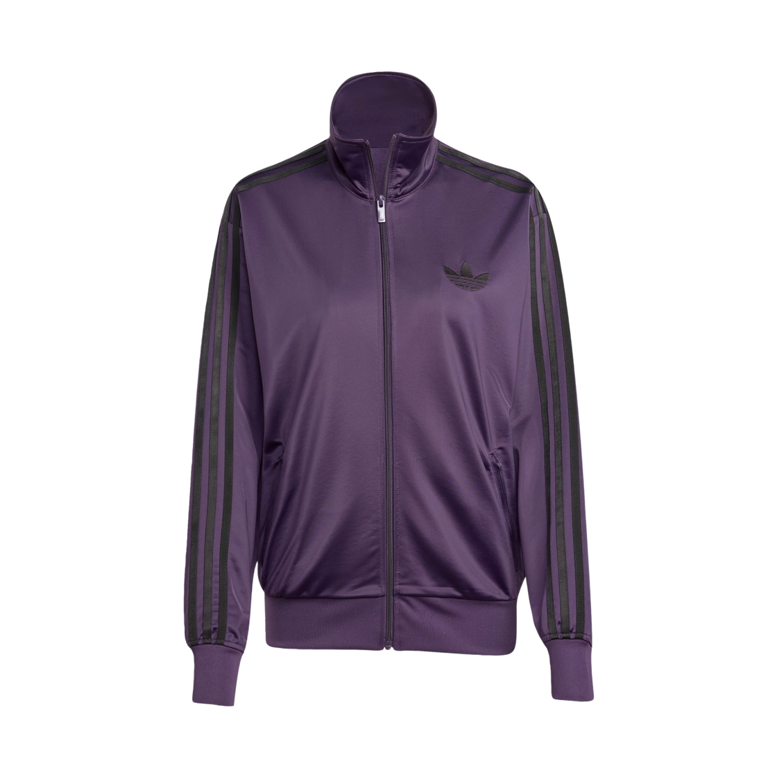 JX7867 (W) Adidas Adicolor Classic Firebird Loose Track Top Aurora Plum Black - US Sizing