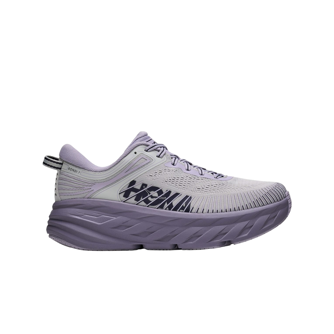 1110519-SLWL (W) Hoka Bondi 7 Stardust Mellow Lilac