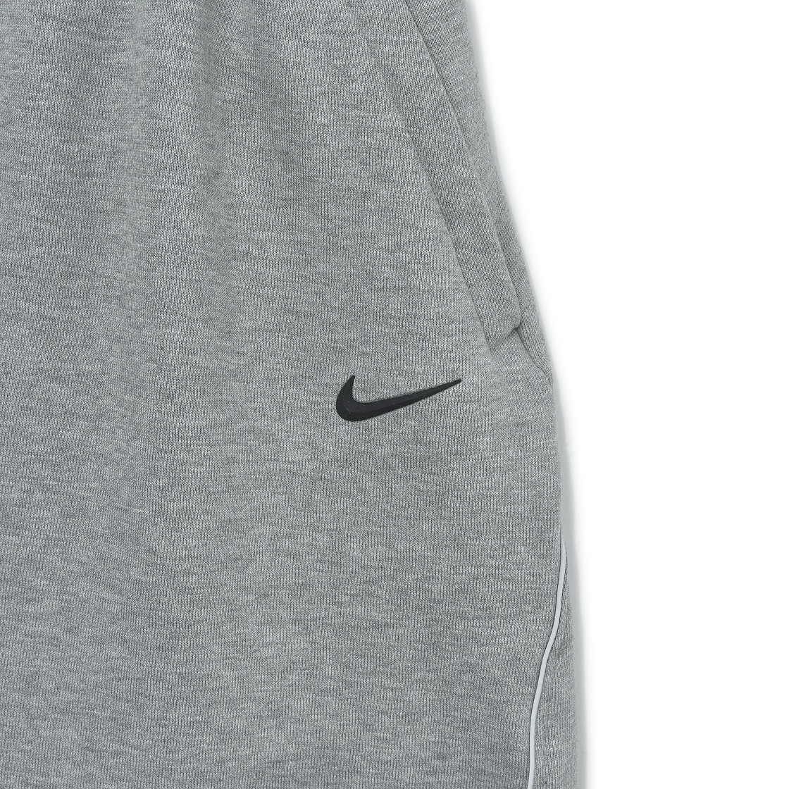 나이키 x 드레이크 녹타 오픈 헴 플리스 팬츠 다크 그레이 헤더 (FZ4675-063)(Nike x Drake Nocta Open Hem Fleece Pants Dark Grey Heather (FZ4675-063)) - 4