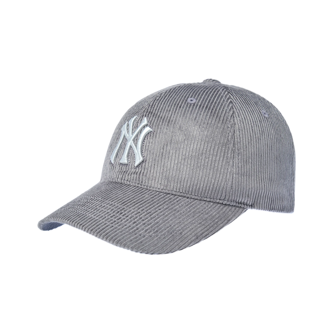3ACPB0266-50GRL MLB Gorpcore Corduroy Unstructured Ball Cap New York Yankees Gray