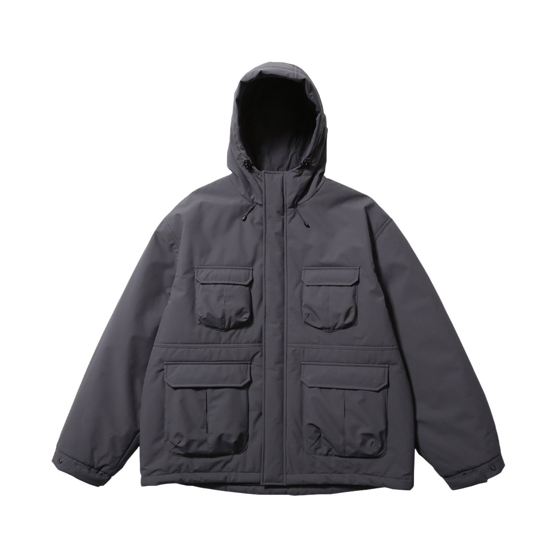 2602JK009GR HAVEOFFDUTY Insulated Multi Pocket Jacket Dark Grey