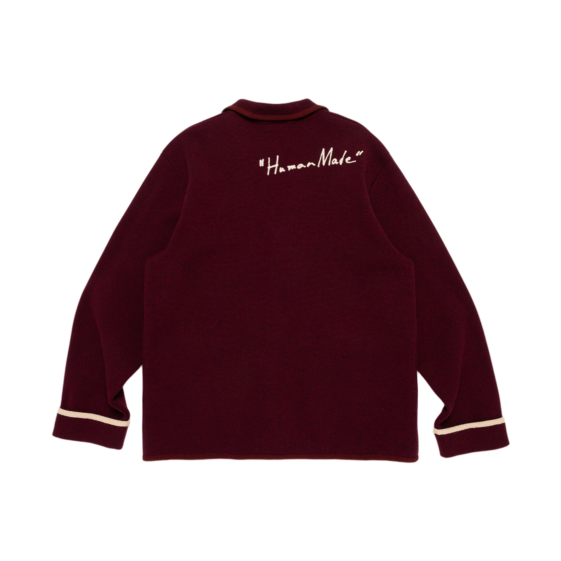 휴먼 메이드 니트 블레이저 버건디(Human Made Knit Blazer Burgundy) - 2