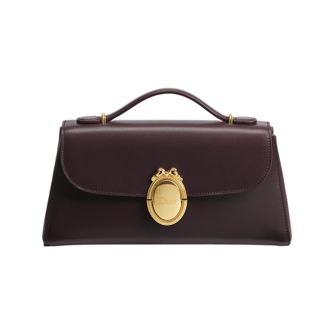 M3671QQFB-M42R Dior Medallion Pouch Deep Amaranth