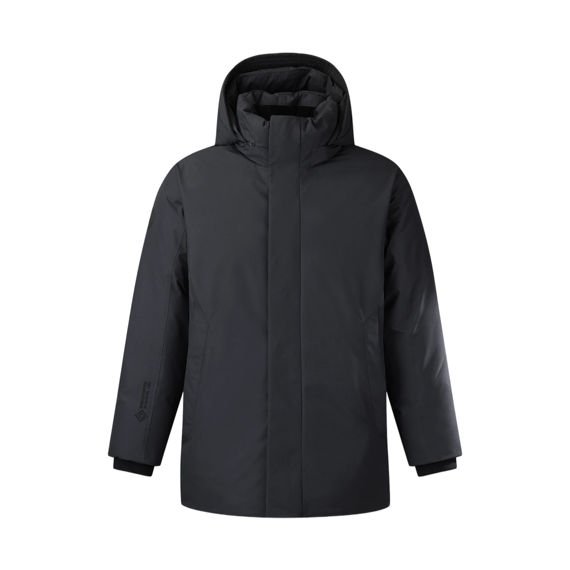 TLJDW26631BLK Kolon Sport Antarctica Mid-Length Heavy Down Jacket Black