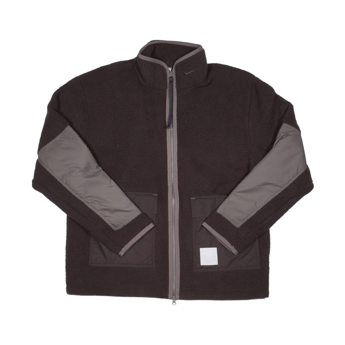 DO3435-220 Nike Sherpa High-Pile Fleece Jacket Velvet Brown (DO3435-220)
